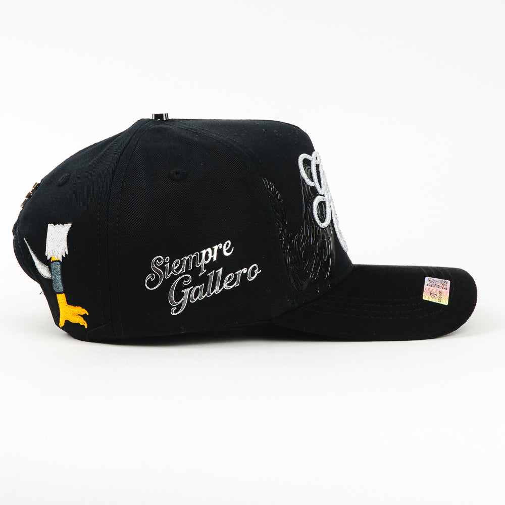 GORRA CAPS FANS GALLOS FINOS CRYSTAL WHITE