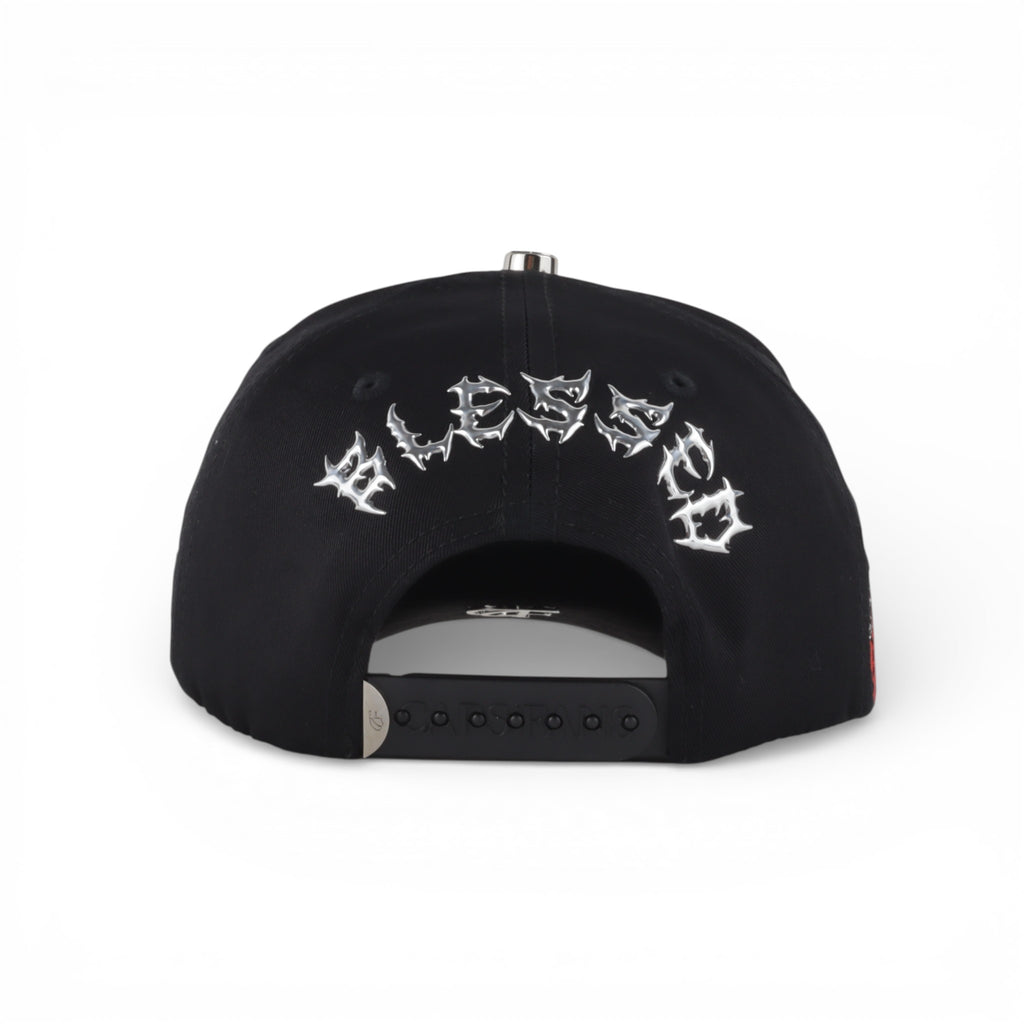 GORRA CAPS FANS STAR CRIYSTALS BLK