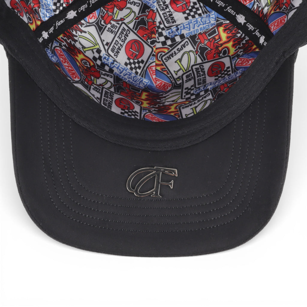 GORRA CAPS FANS STAR CRIYSTALS BLK