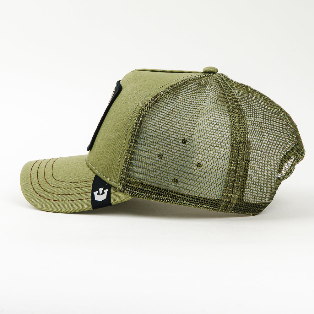 GORRA GOORIN BROS LONE WOLF OLIVE