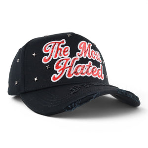 GORRA GALLO FINO BRAND THE MOST HATED BLACK/RED