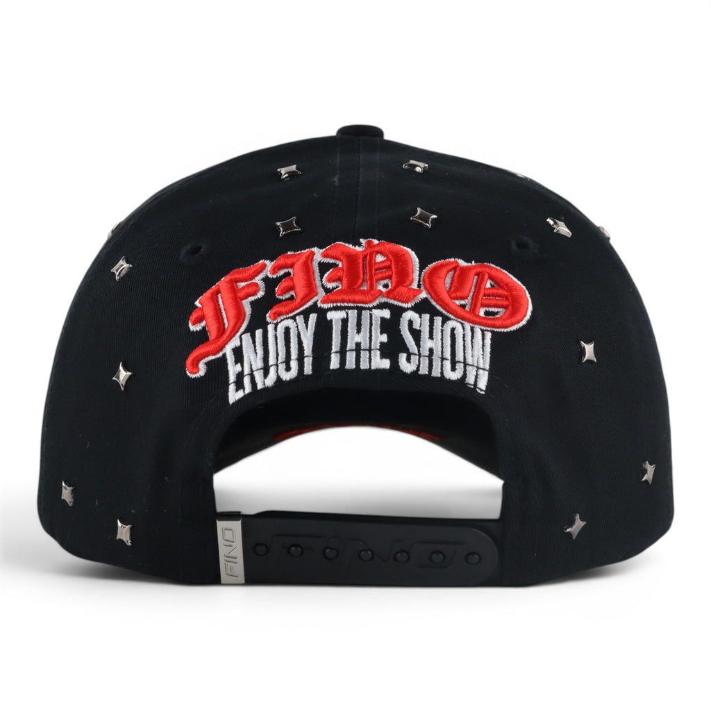 GORRA GALLO FINO BRAND THE MOST HATED BLACK/RED