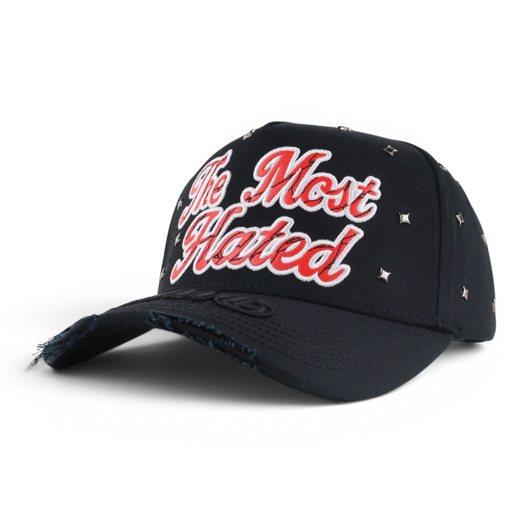 GORRA GALLO FINO BRAND THE MOST HATED BLACK/RED