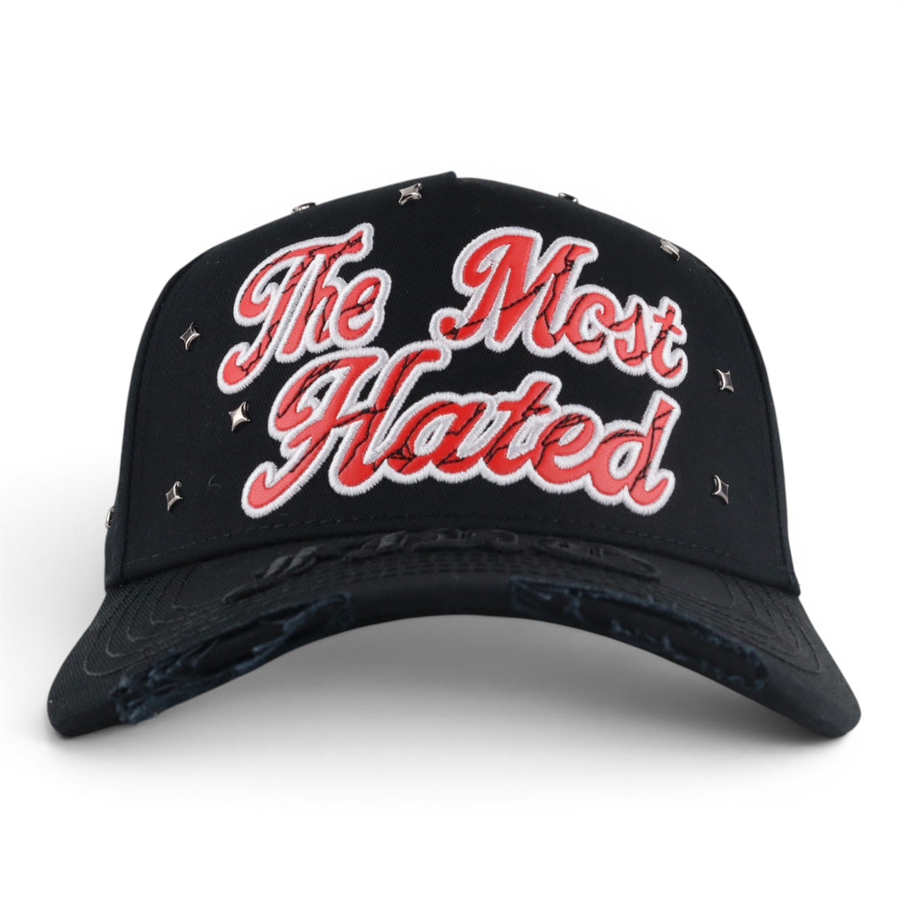 GORRA GALLO FINO BRAND THE MOST HATED BLACK/RED