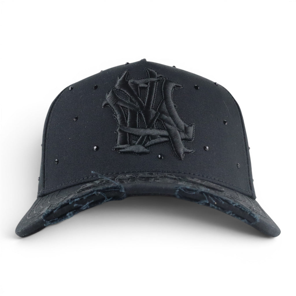 GORRA GALLO FINO BRAND NY X LA CRISTALS BLACK
