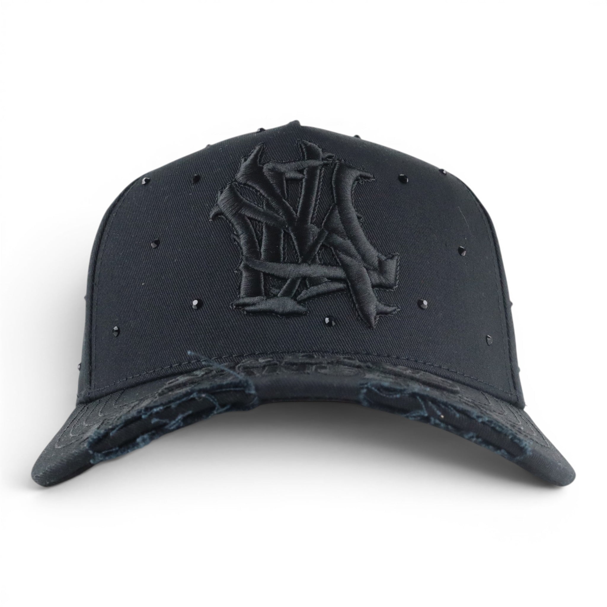 GORRA GALLO FINO BRAND NY X LA CRISTALS BLACK