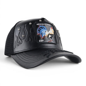GORRA GALLO FINO BRAND REGULAR GREY MESH