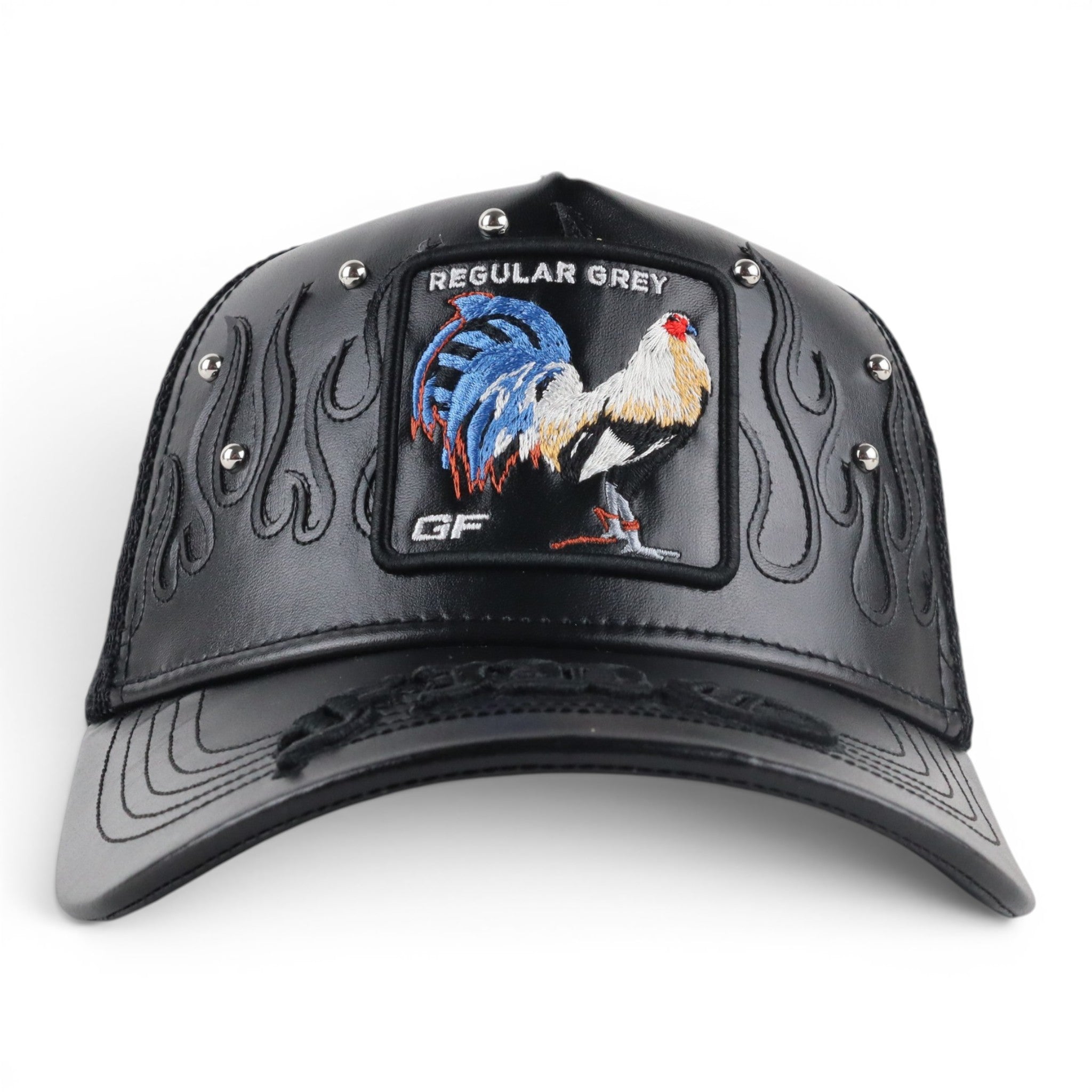 GORRA GALLO FINO BRAND REGULAR GREY MESH