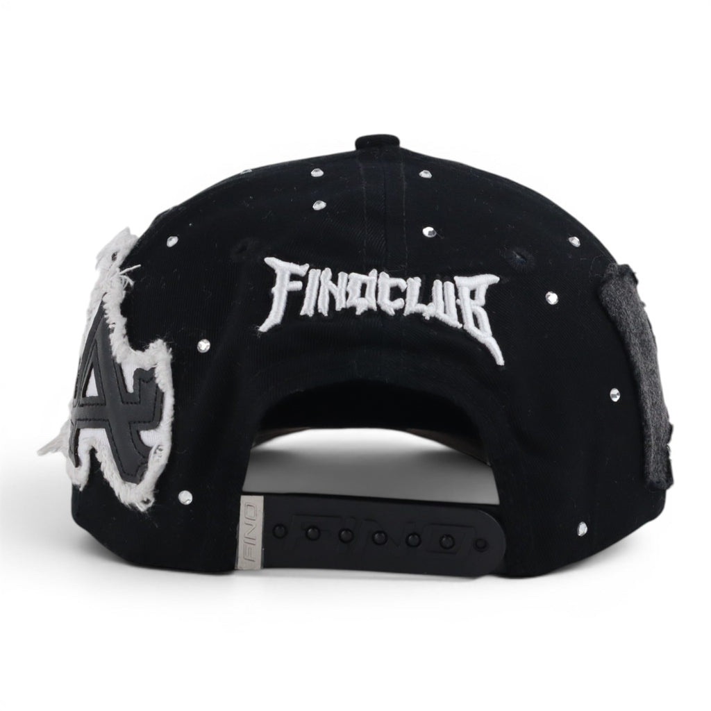 GORRA GALLO FINO BRAND LOS ANGELES DIAMONDS BLACK