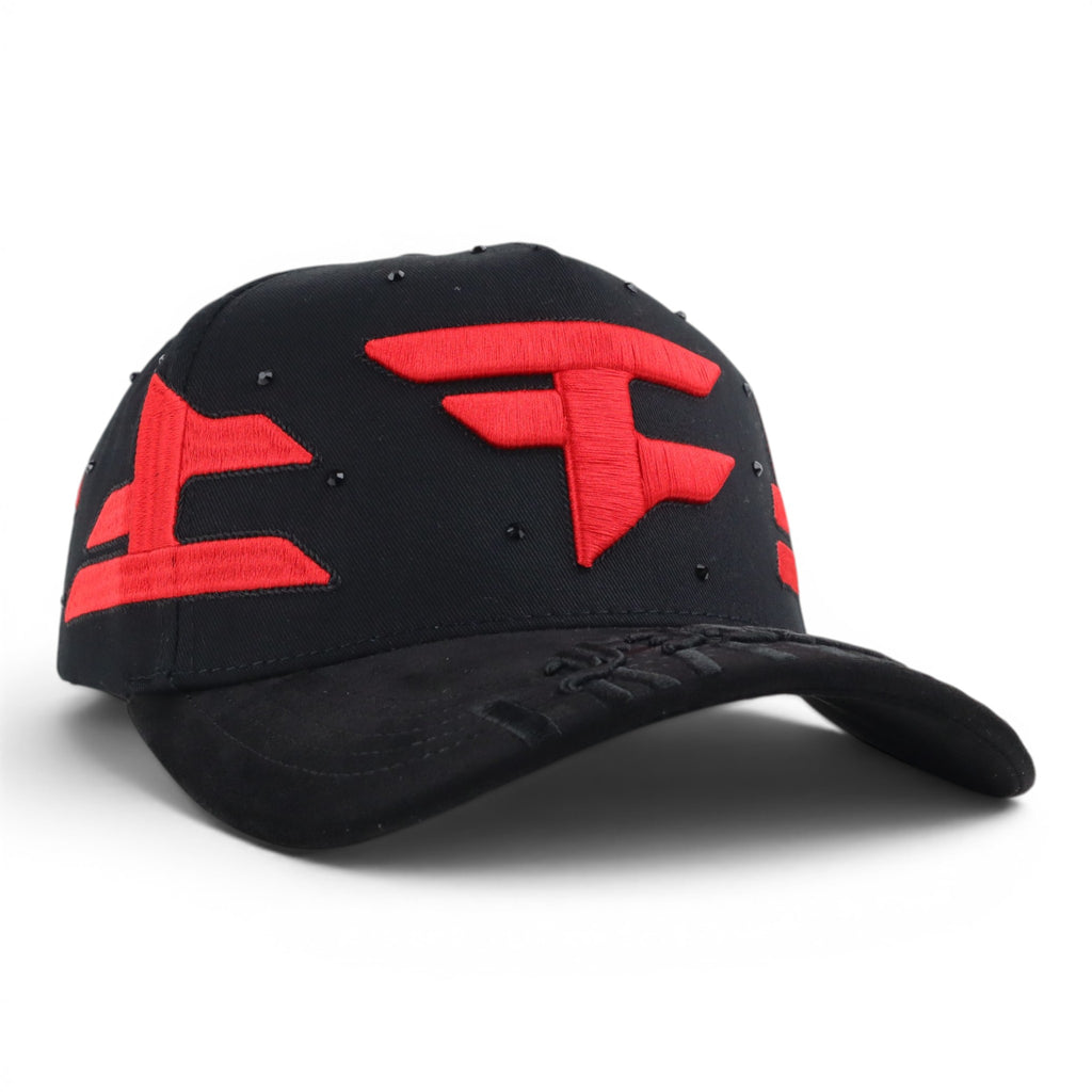 GORRA GALLO FINO BRAND FAZE UP BLACK/RED
