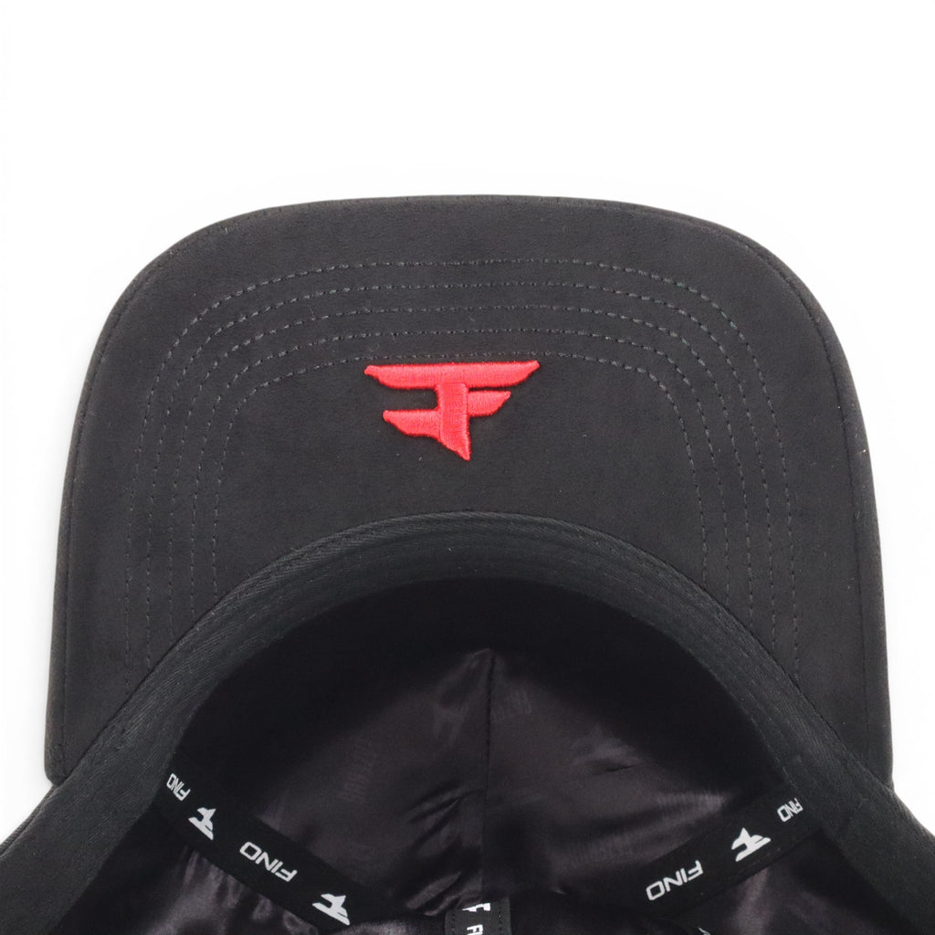 GORRA GALLO FINO BRAND FAZE UP BLACK/RED