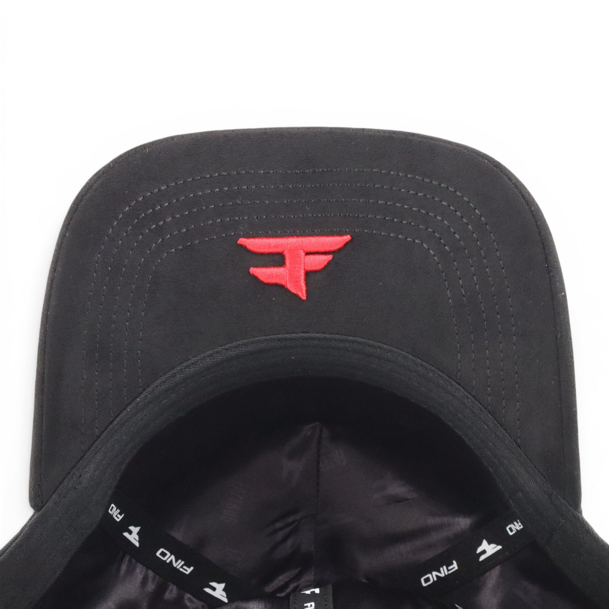 GORRA GALLO FINO BRAND FAZE UP BLACK/RED