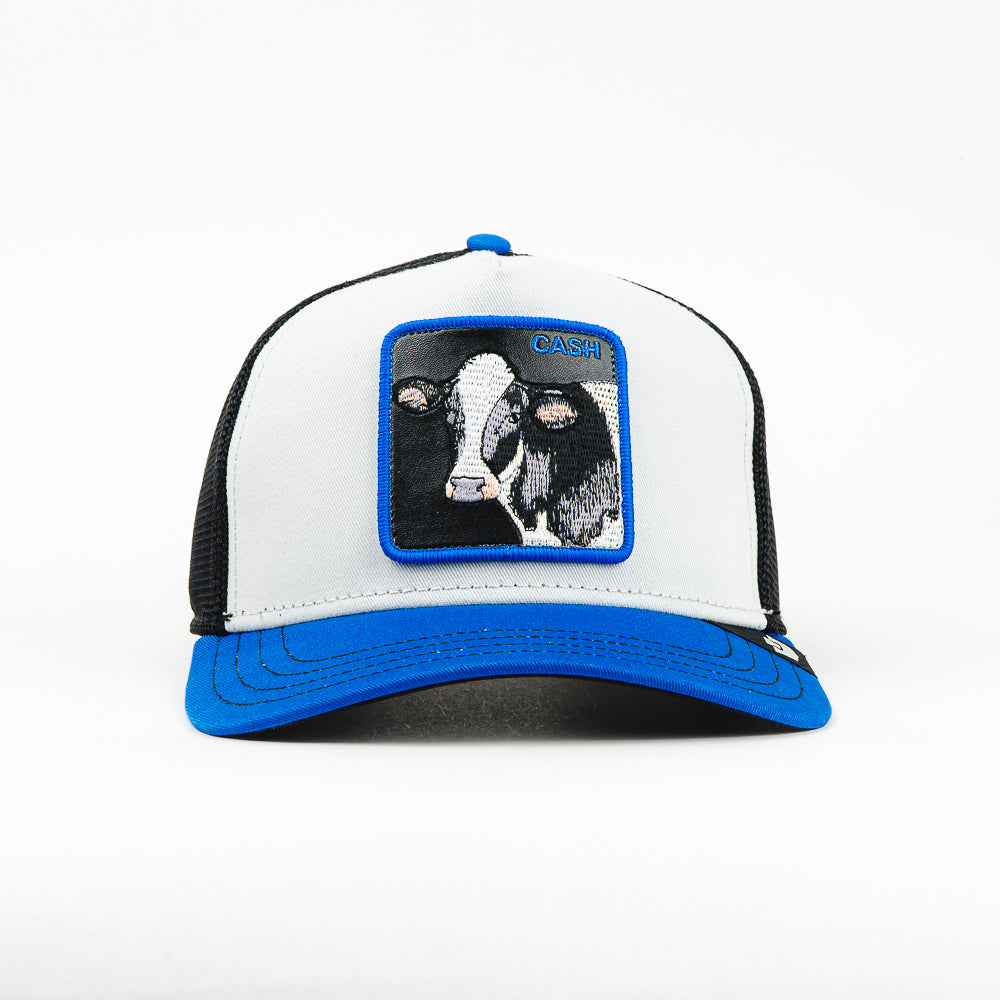 GORRA GOORIN BROS CAHS MESH WHITE/BLUE