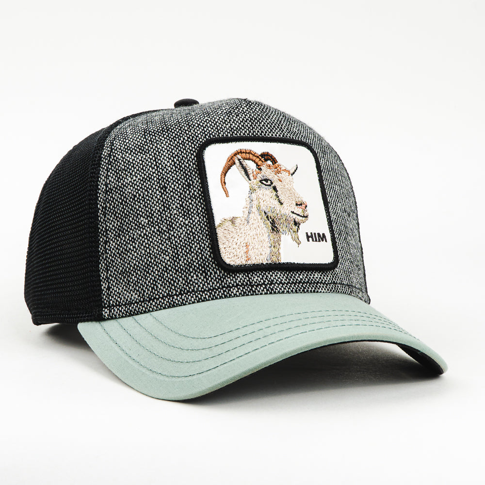 GORRA GOORIN BROS HIM GOAT MESH DEMIN AQUA