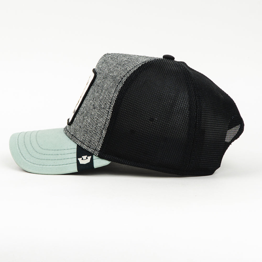 GORRA GOORIN BROS HIM GOAT MESH DEMIN AQUA