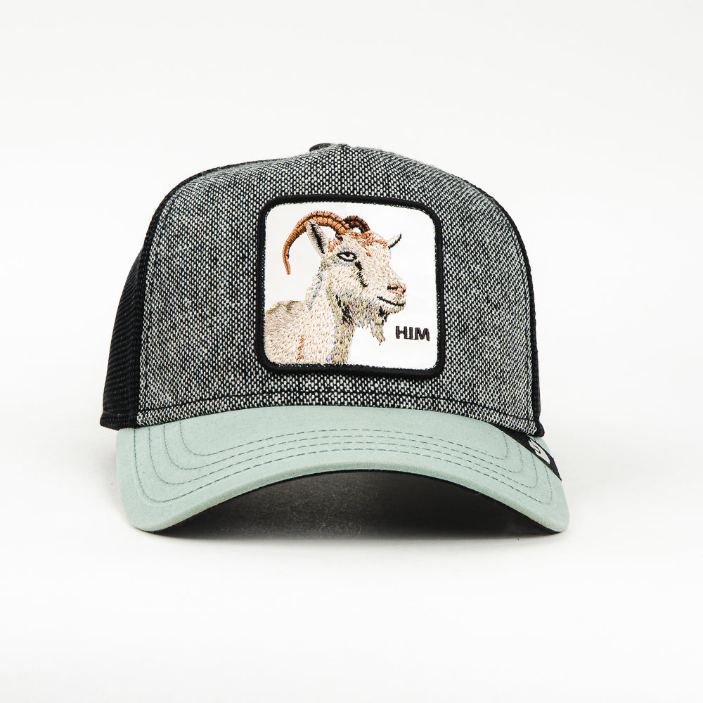 GORRA GOORIN BROS HIM GOAT MESH DEMIN AQUA