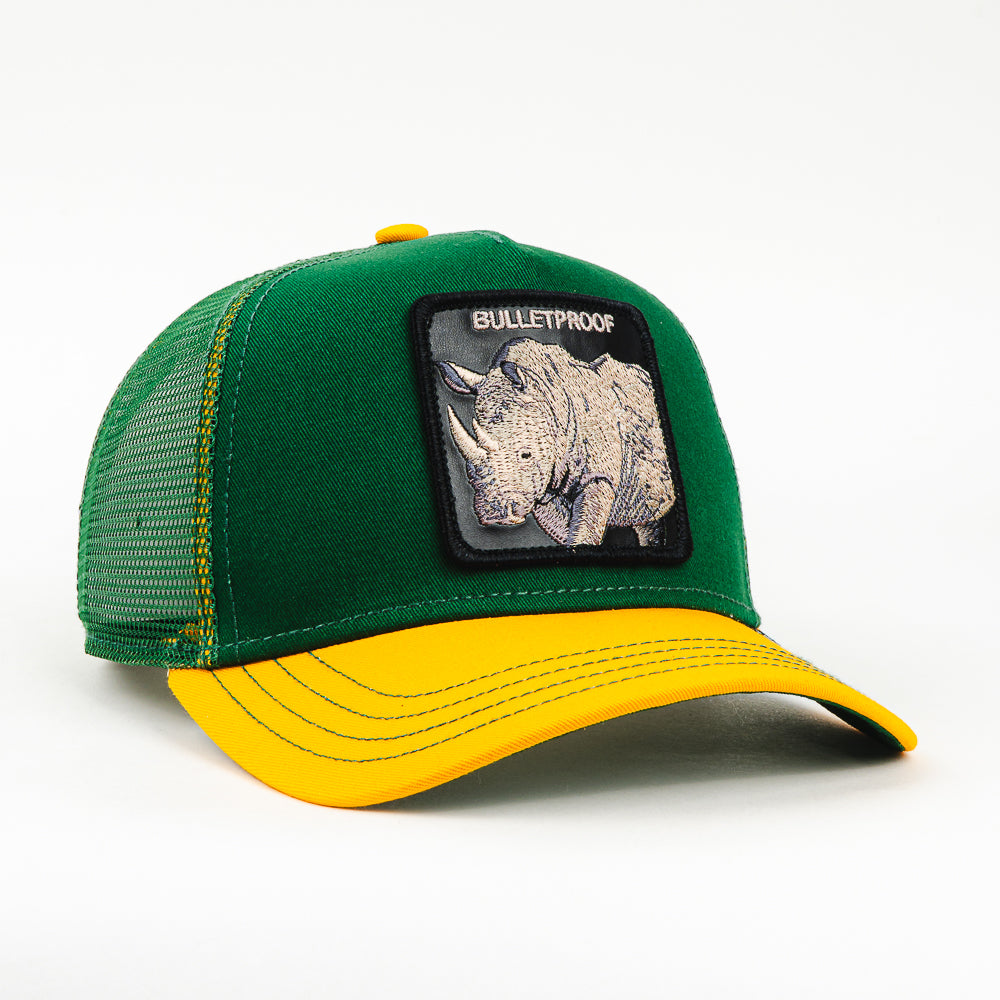 GORRA GOORIN BROS BULLETPROF RHINO GREEN/YELLOW
