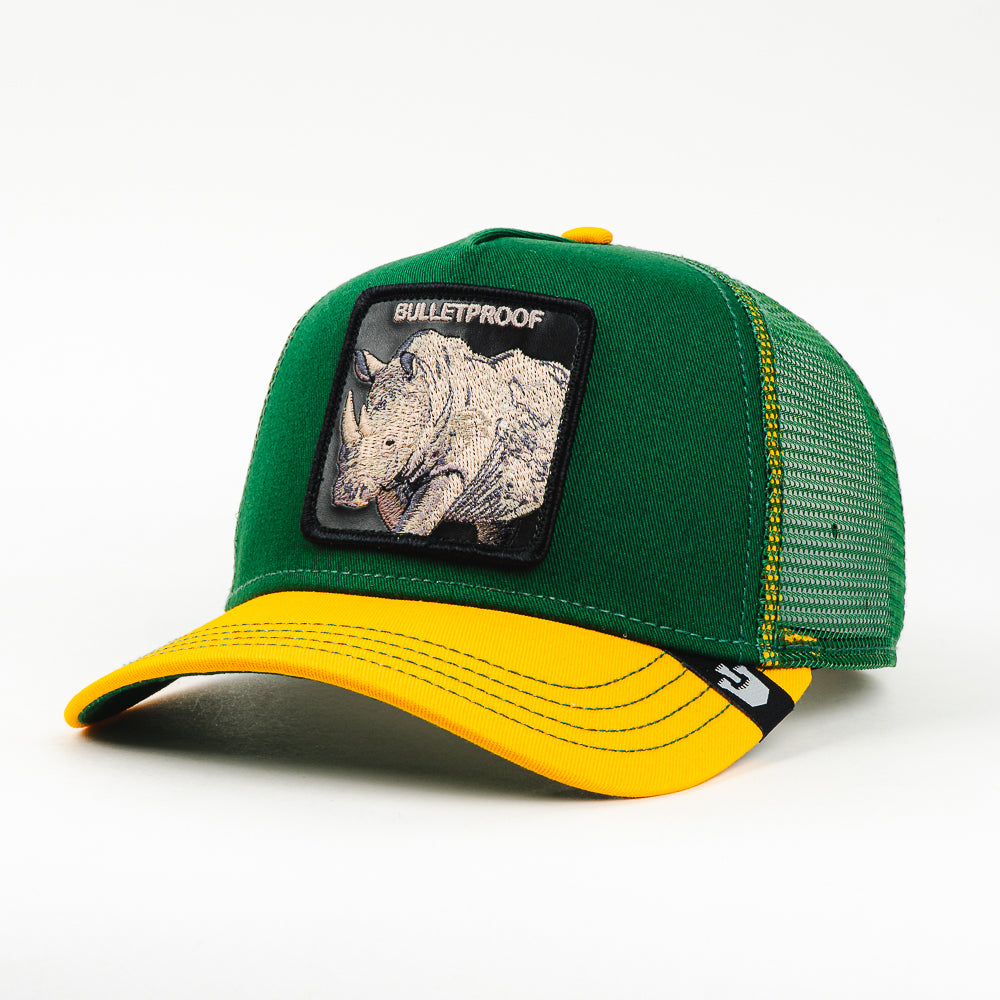 GORRA GOORIN BROS BULLETPROF RHINO GREEN/YELLOW
