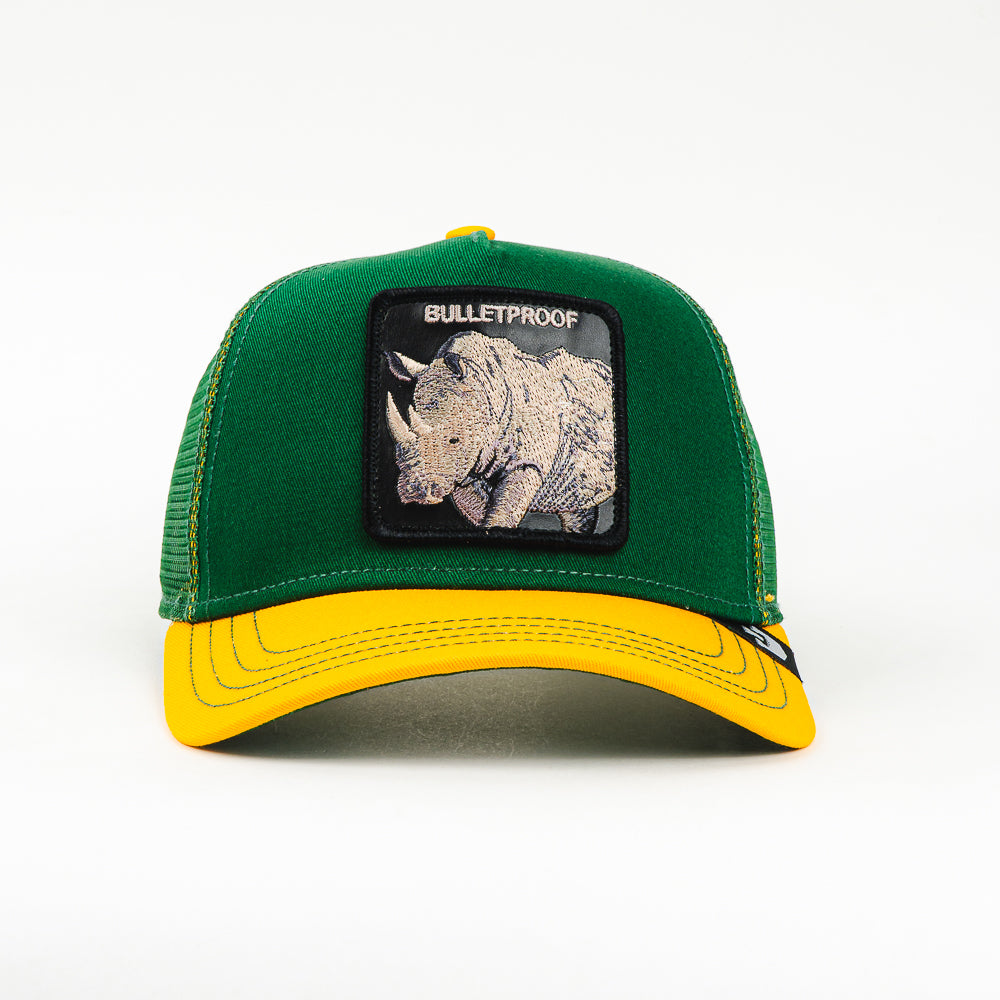 GORRA GOORIN BROS BULLETPROF RHINO GREEN/YELLOW