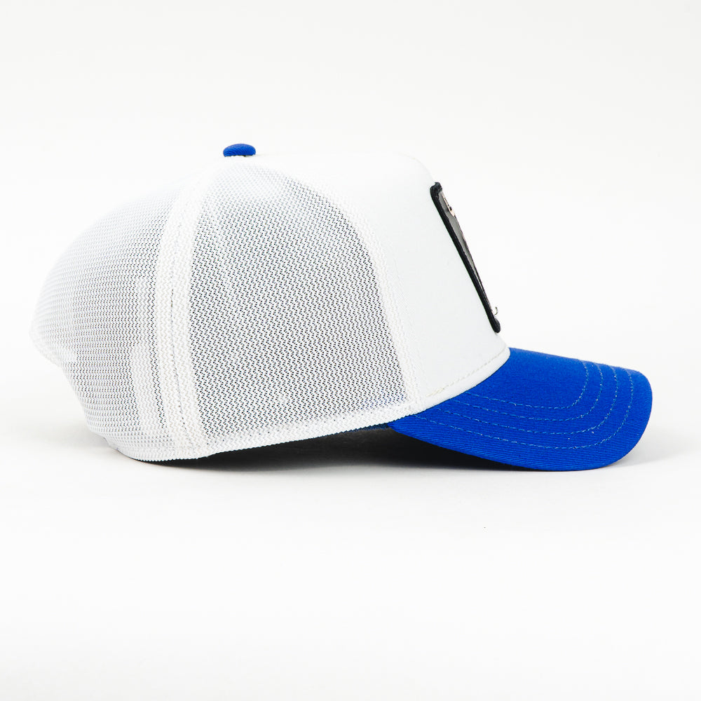 GORRA GOORIN BROS RAGING MESH WHITE/BLUE