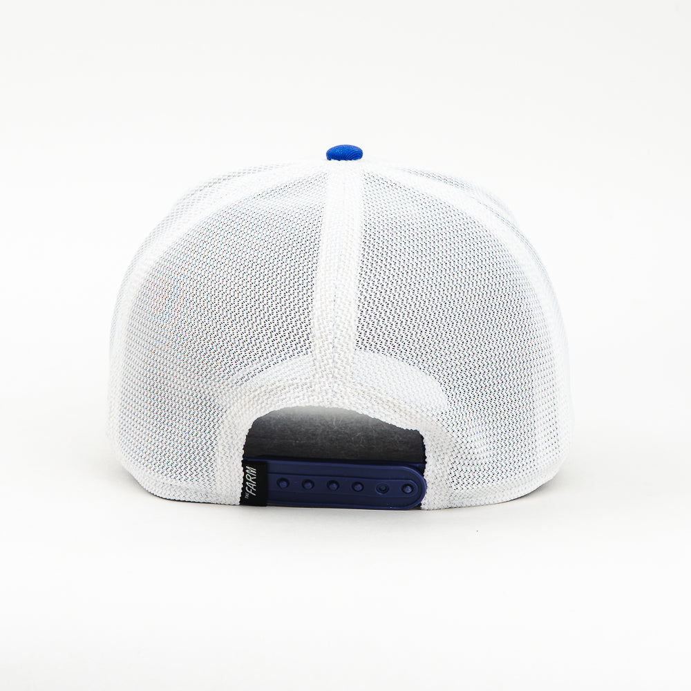 GORRA GOORIN BROS RAGING MESH WHITE/BLUE