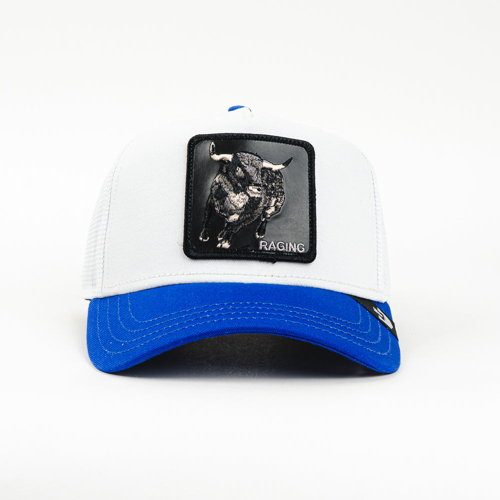 GORRA GOORIN BROS RAGING MESH WHITE/BLUE