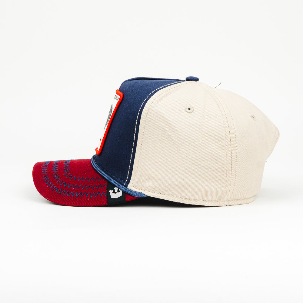 GORRA GOORIN BROS AMERICAN ROOSTER 100 NAVY OSFA