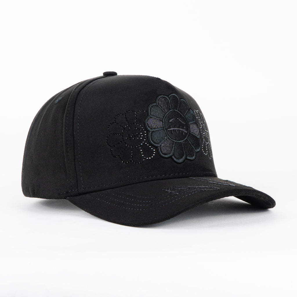 GORRA INNEDIT MURATRAVIS CRYSTALS ALL BLK SUEDE