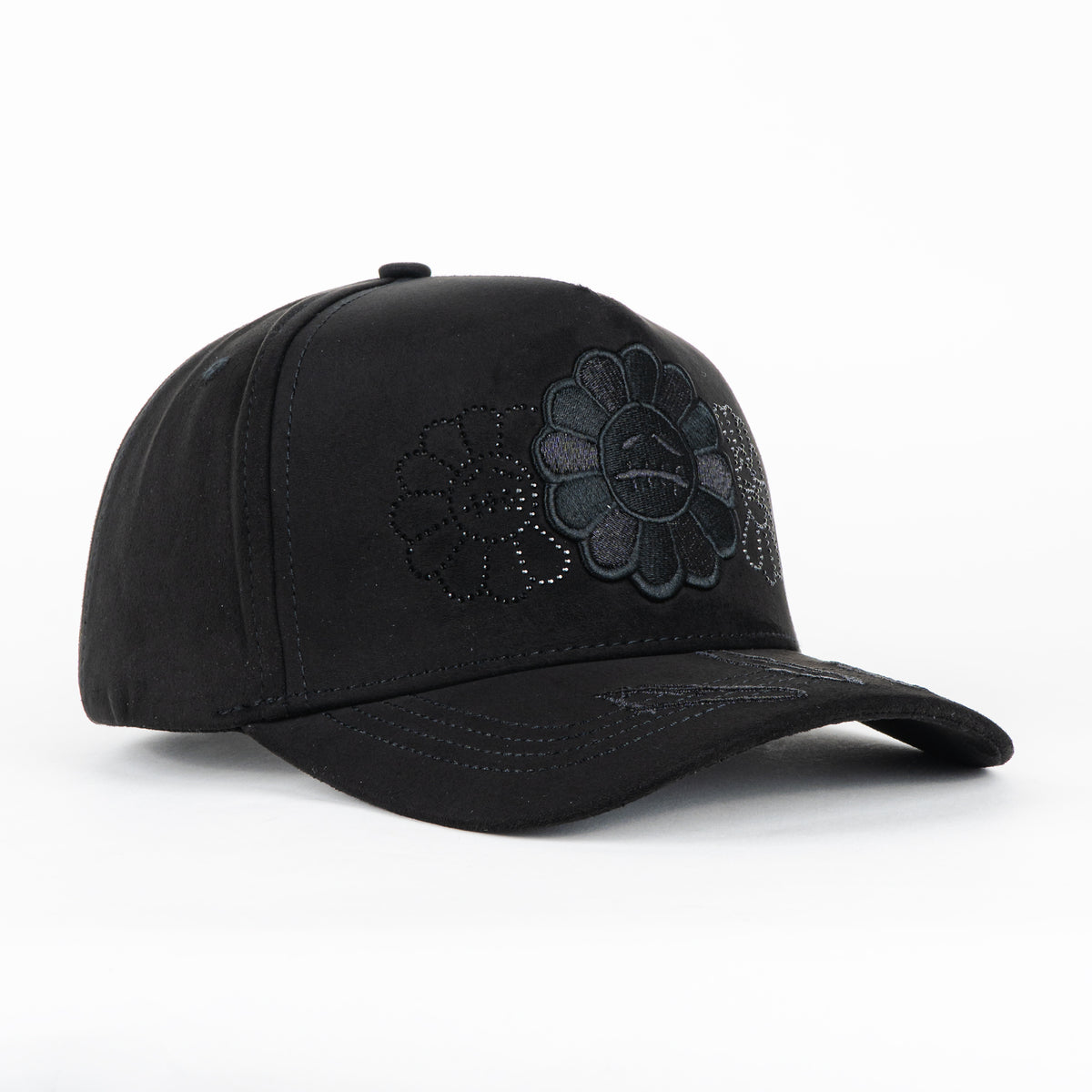 GORRA INNEDIT MURATRAVIS CRYSTALS ALL BLK SUEDE