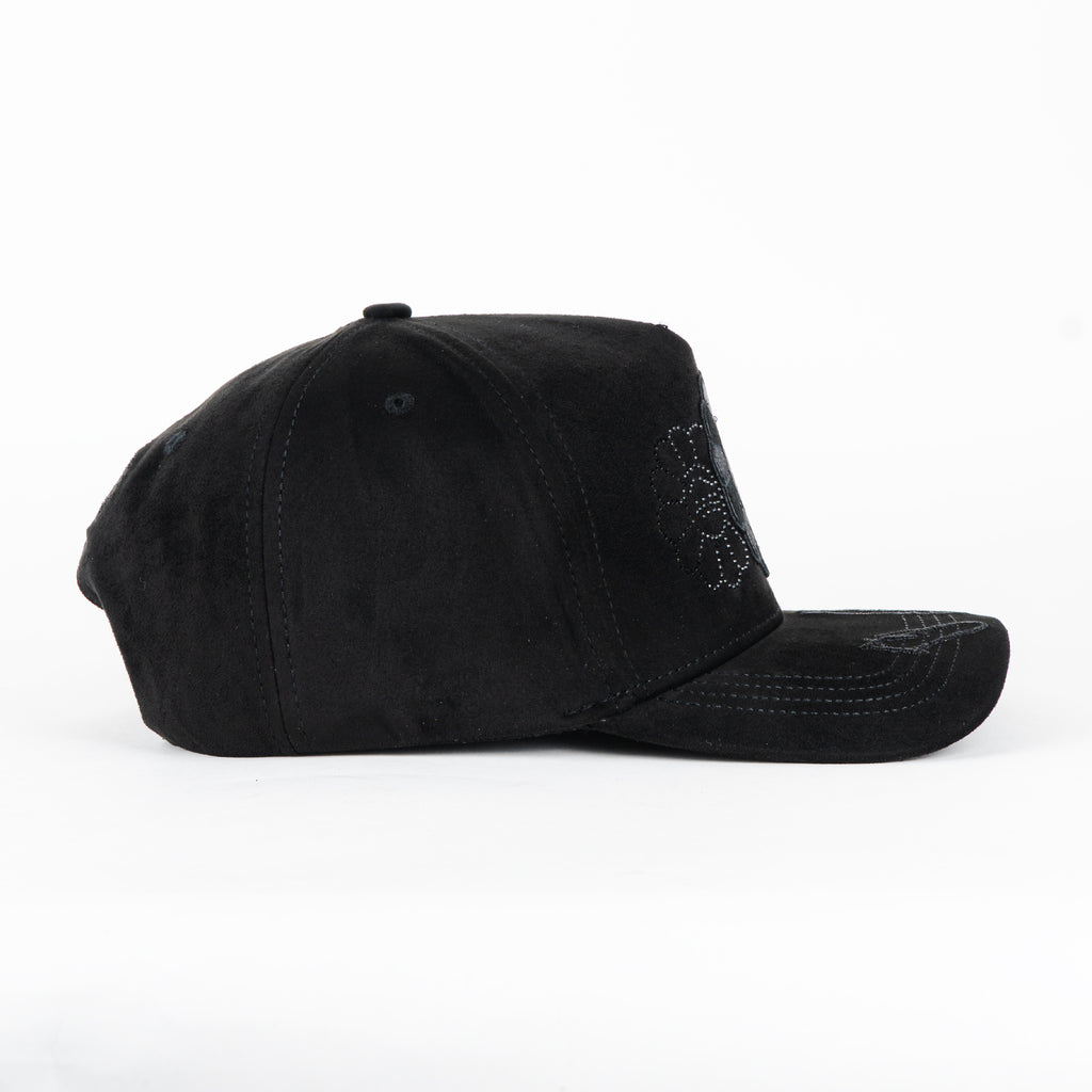 GORRA INNEDIT MURATRAVIS CRYSTALS ALL BLK SUEDE
