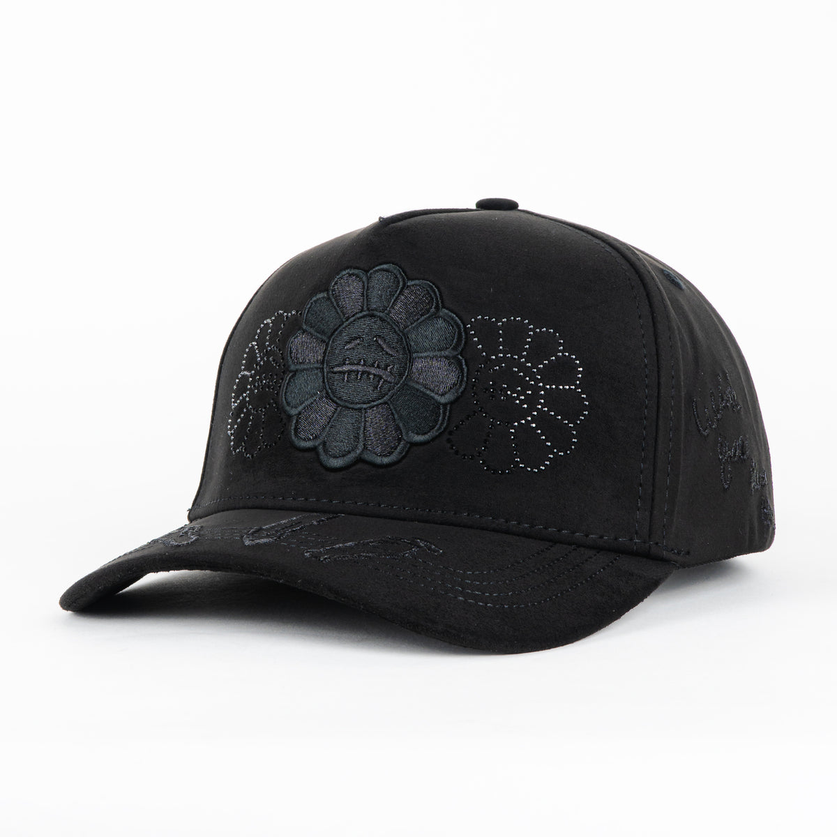 GORRA INNEDIT MURATRAVIS CRYSTALS ALL BLK SUEDE