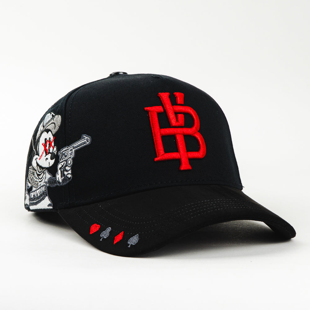 GORRA JJ HATS NO ANDO EN DISNEY BLACK