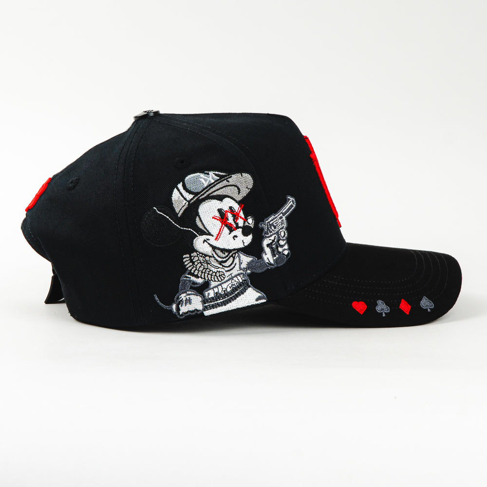 GORRA JJ HATS NO ANDO EN DISNEY BLACK