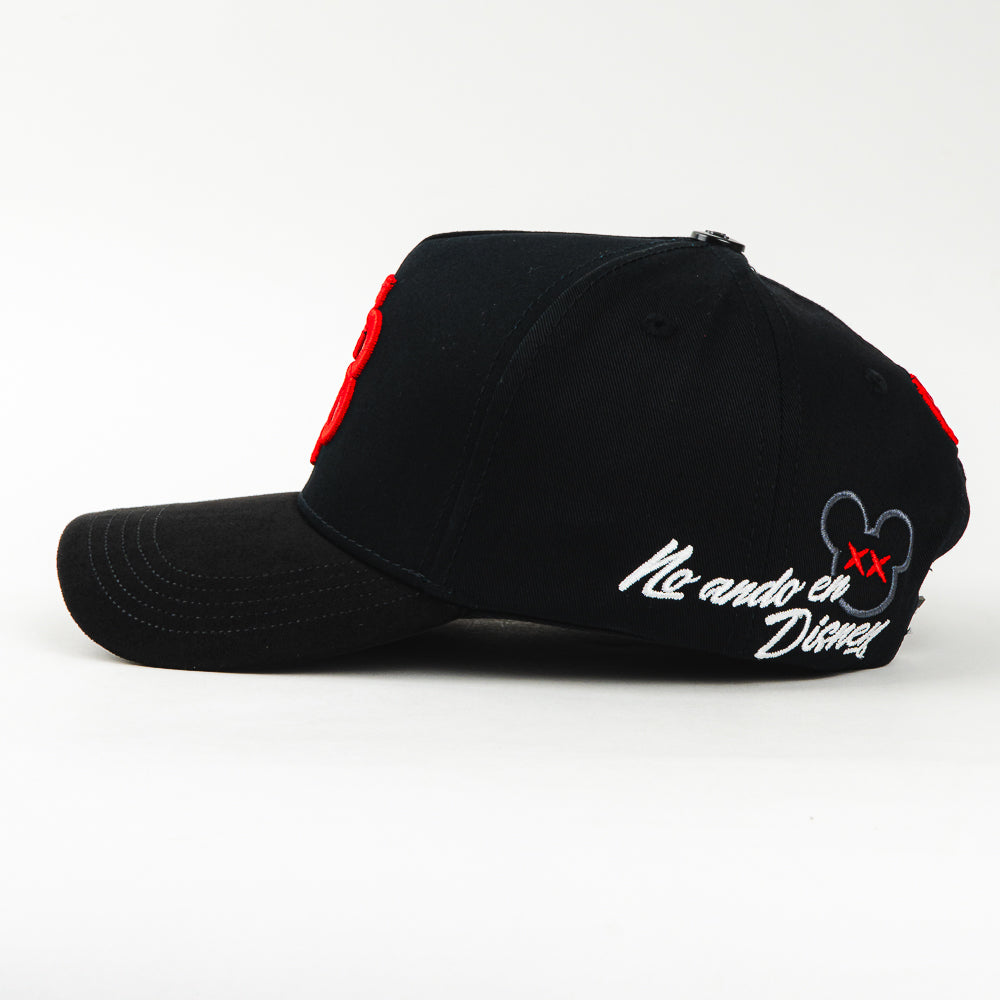 GORRA JJ HATS NO ANDO EN DISNEY BLACK