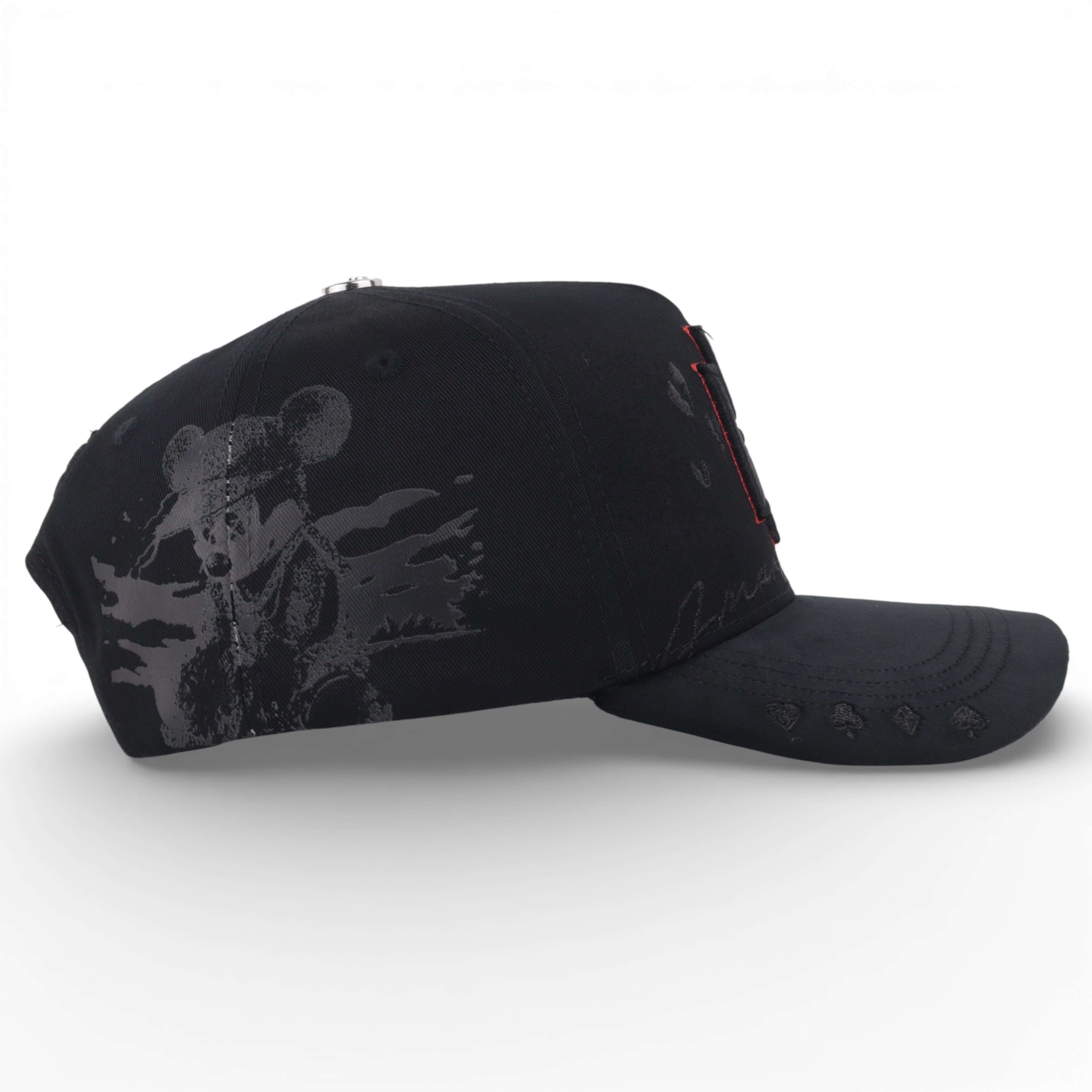 GORRA JJ HATS YSRAEL BARAJAS BLACK