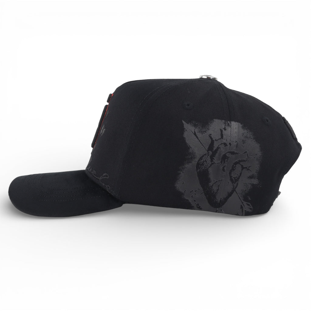 GORRA JJ HATS YSRAEL BARAJAS BLACK