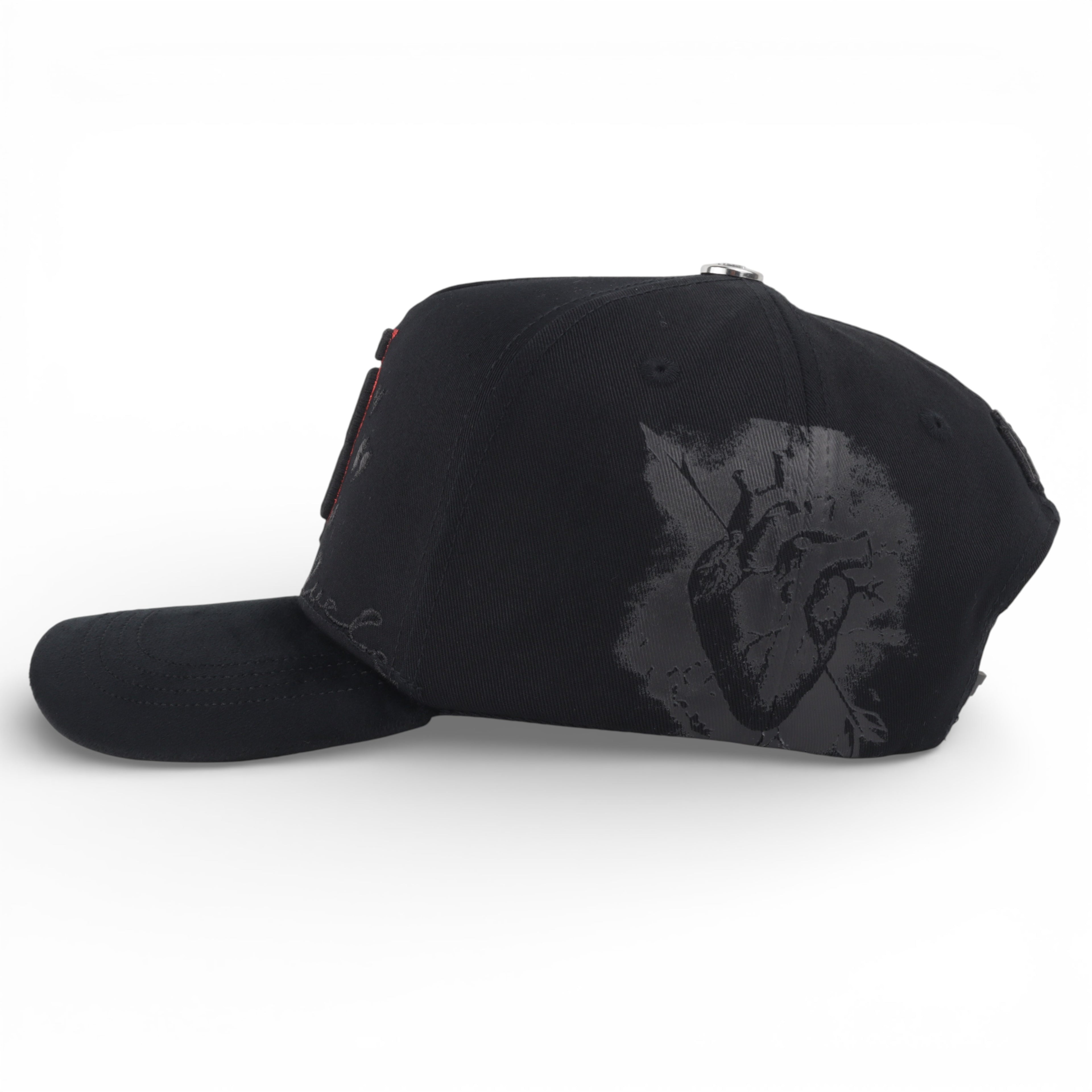 GORRA JJ HATS YSRAEL BARAJAS BLACK