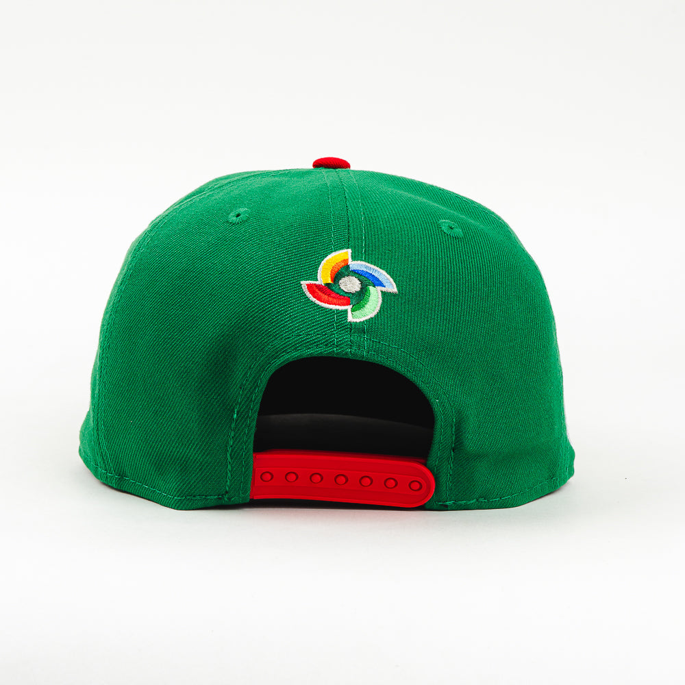 GORRA NEW ERA SNAPBACK MEXICO RED/GREEN