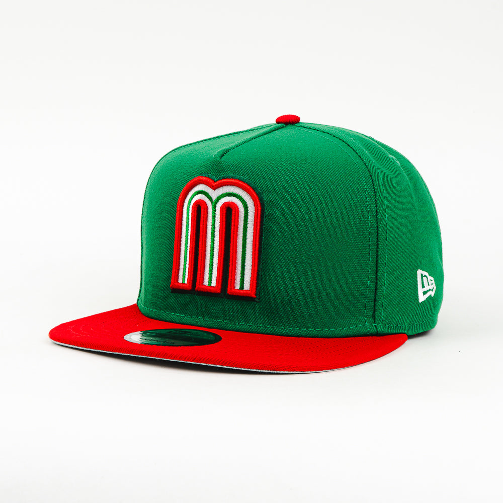 GORRA NEW ERA SNAPBACK MEXICO RED/GREEN