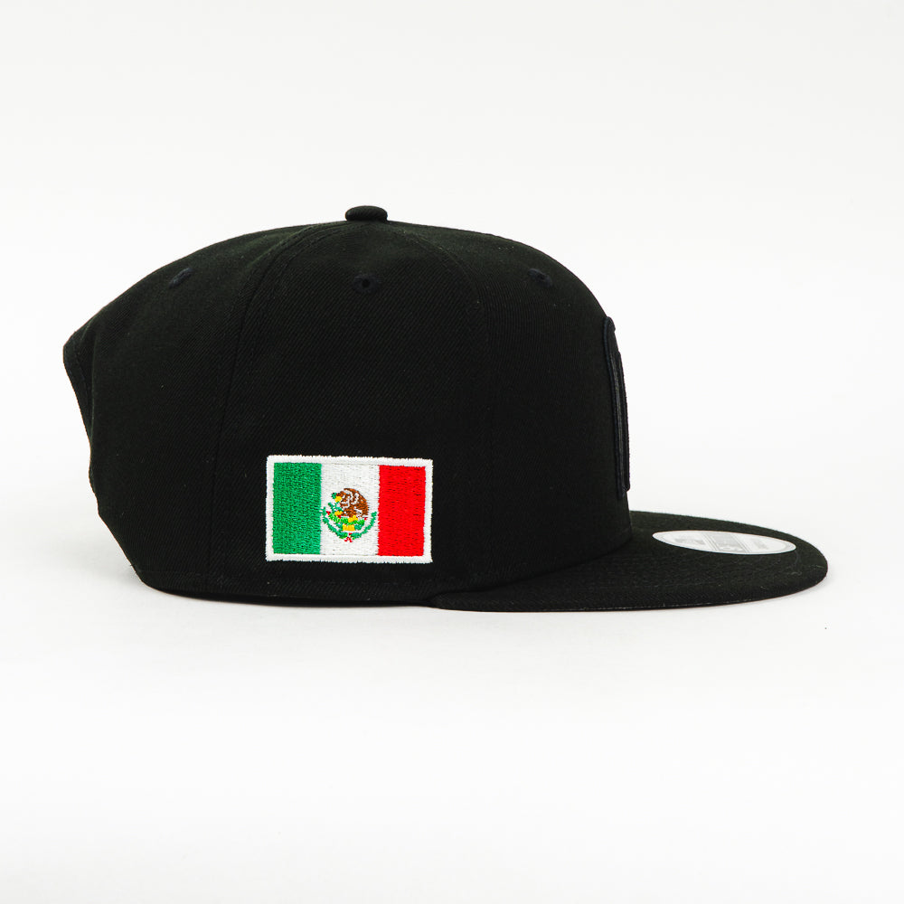 GORRA NEW ERA SNAPBACK MEXICO ALL BLACK