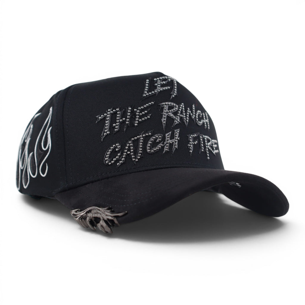 GORRA VAGO STYLE RANCH ON FIRE BLACK