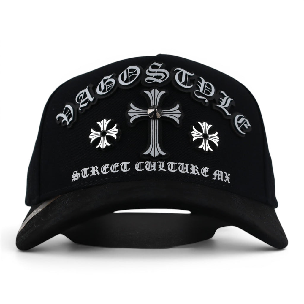 GORRA VAGO STYLE VAGO CROSS CHROME BLACK