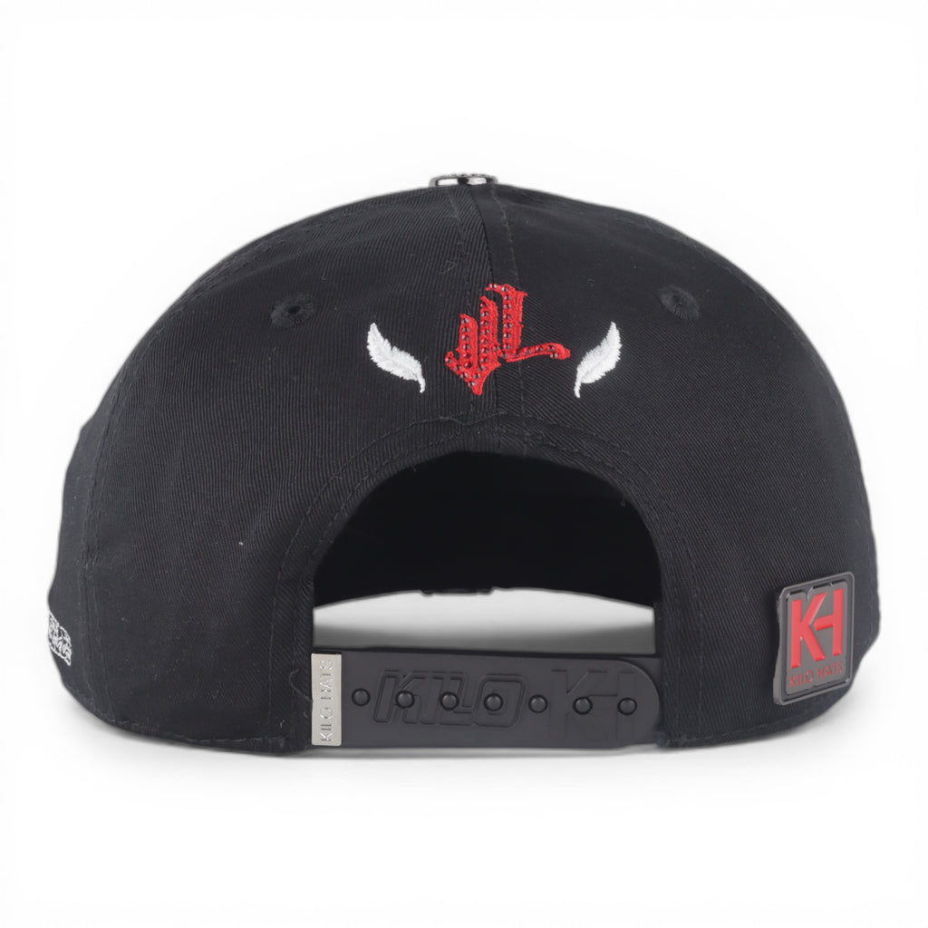 LA GALLO CRYSTAL BLACK RED