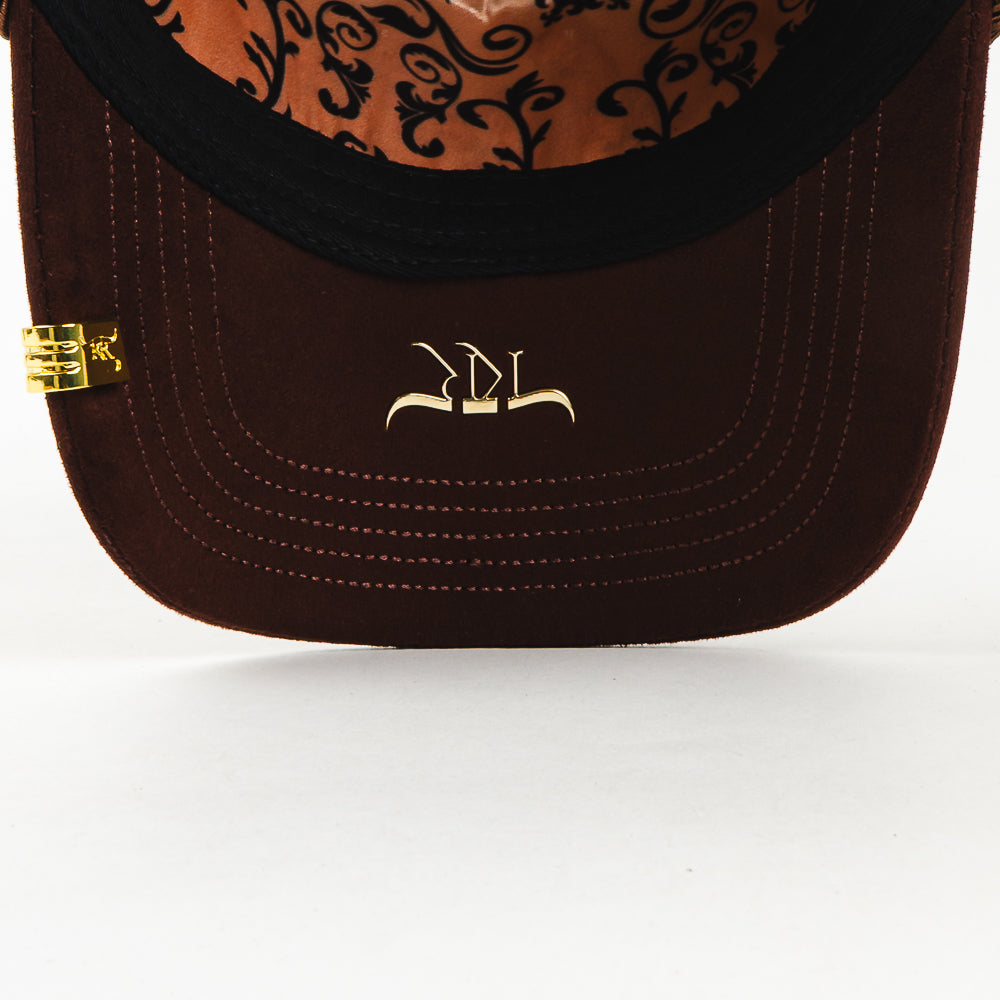 GORRA KING RANCH HERRADURA WHITE/BROWN