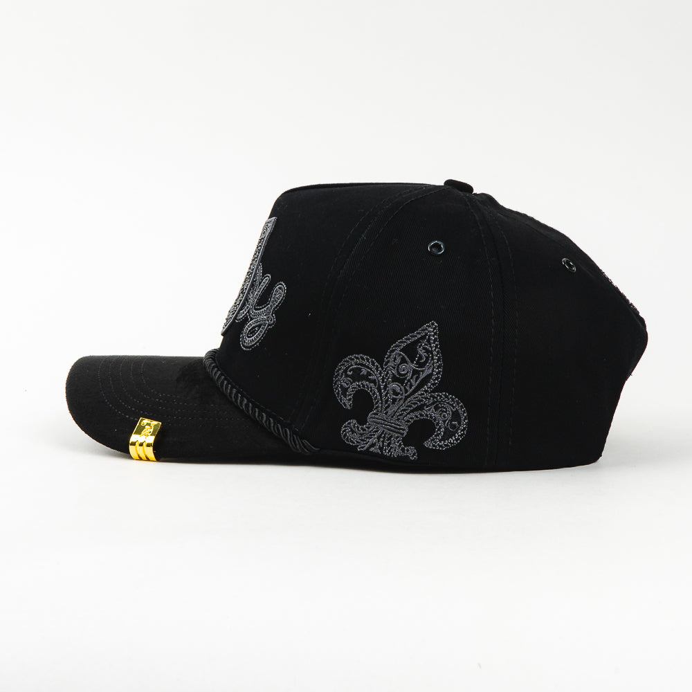 GORRA KING RANCH HERRADURA BLACK/GREY