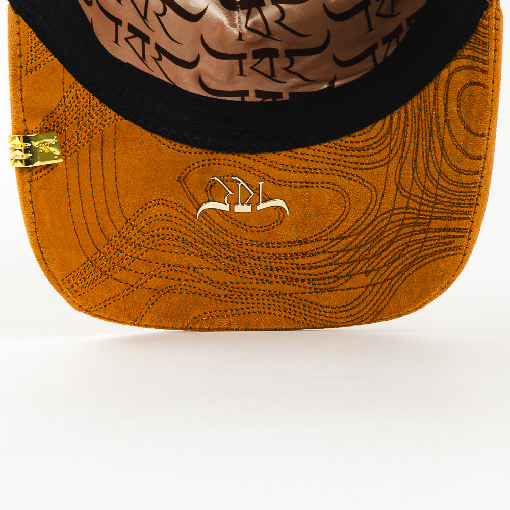 GORRA KING RANCH TKR LONGHORN WHITE/CAMEL
