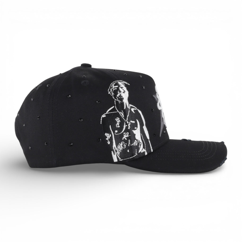 GORRA MONEY HATS NY CRISTALES BLACK