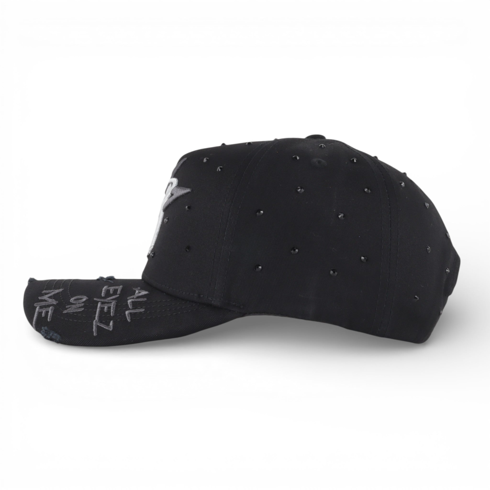 GORRA MONEY HATS NY CRISTALES BLACK