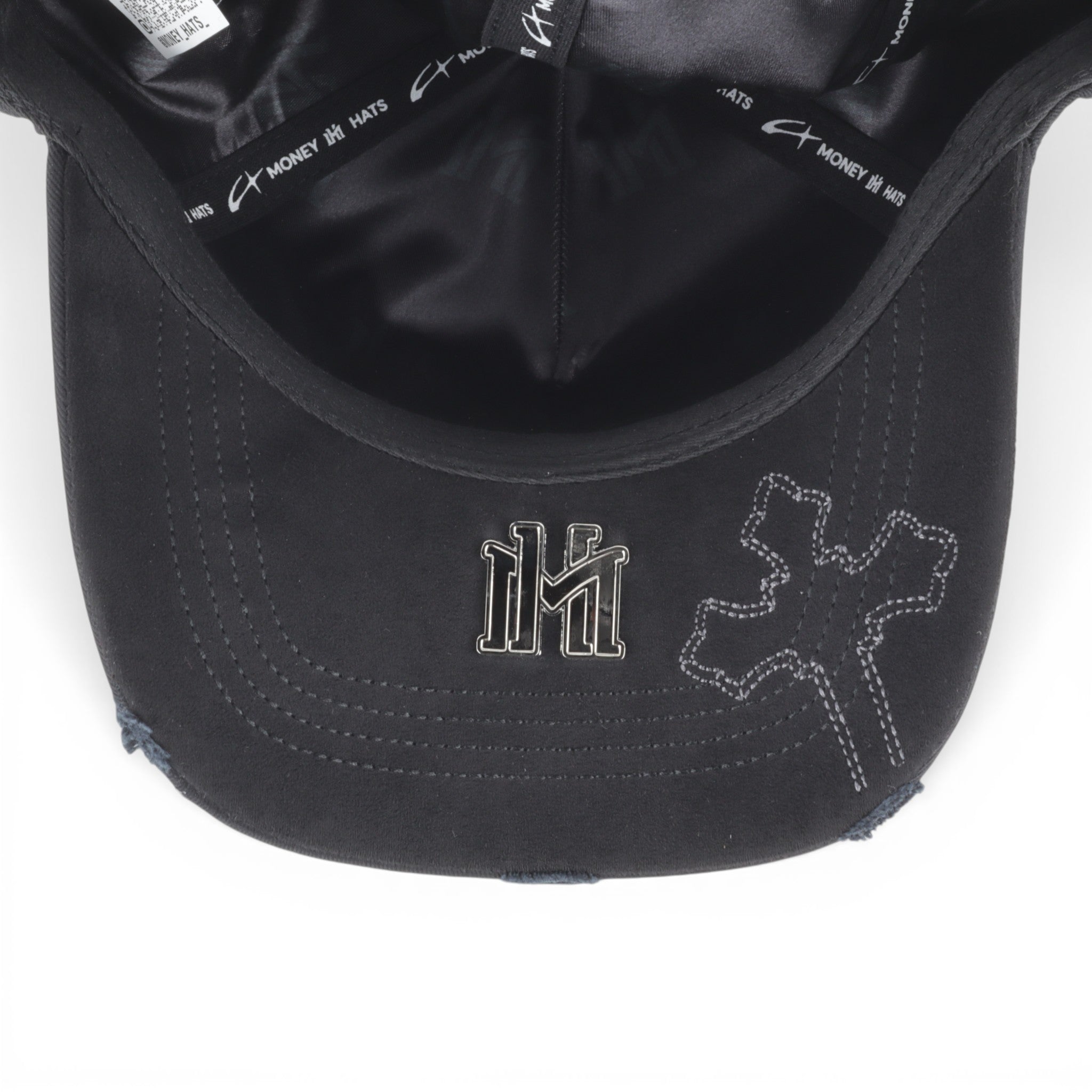 GORRA MONEY HATS NY CRISTALES BLACK