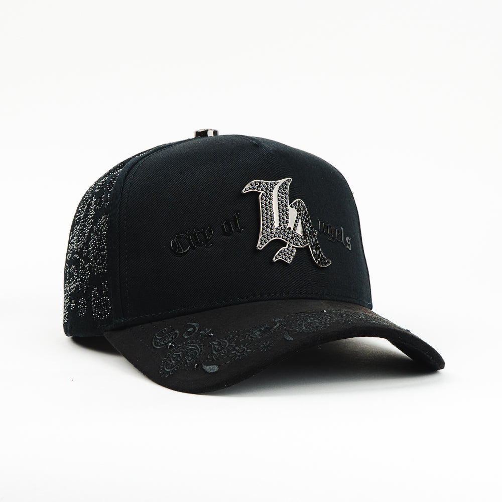 GORRA MR. KASH G MR. KASH CITY OF ANGELS FULL-BLK